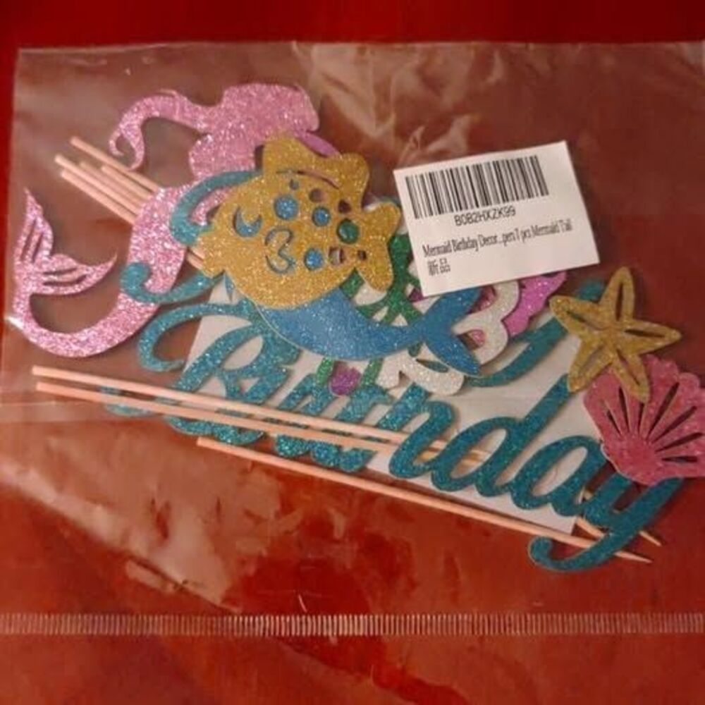 Mermaid birthday party decorations